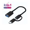 CABLE ADAPTATEUR OTG 2 IN 1 – Image 3