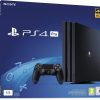 Sony, PlayStation 4 Pro 1 To, Console PS4 Pro 1 To + 1 Manette Sans Fil DUALSHOCK 4 V2, Châssis G, Couleur : Jet Black