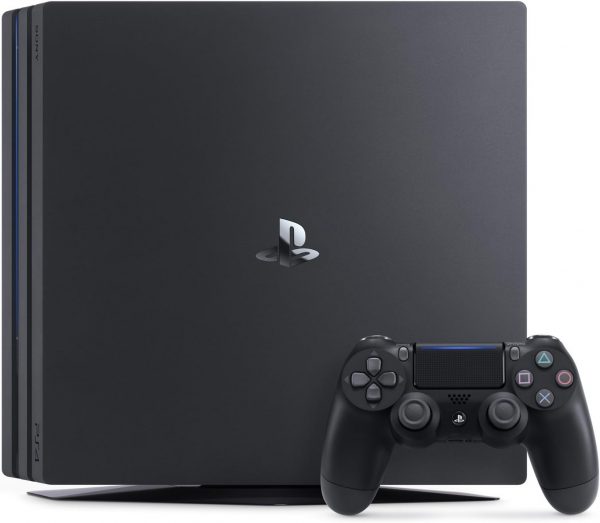 Sony, PlayStation 4 Pro 1 To, Console PS4 Pro 1 To + 1 Manette Sans Fil DUALSHOCK 4 V2, Châssis G, Couleur : Jet Black – Image 2